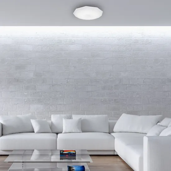 Milagro Hex fehér LED mennyezeti lámpa (MIL-EK75320) LED 1 izzós IP20
