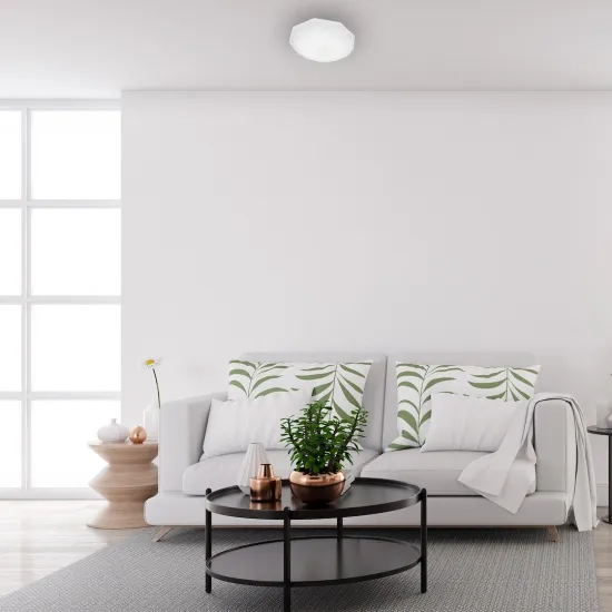 Milagro Hex fehér LED mennyezeti lámpa (MIL-EK76188) LED 1 izzós IP20