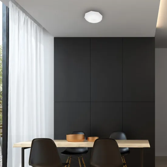 Milagro Hex fehér LED mennyezeti lámpa (MIL-EK76188) LED 1 izzós IP20