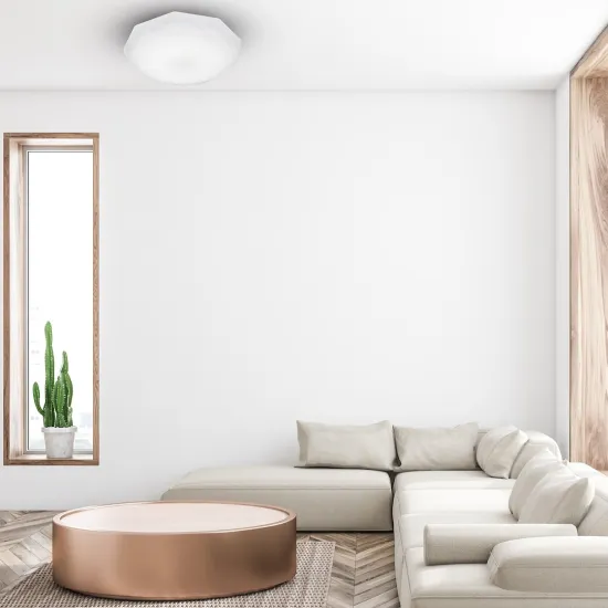 Milagro Hex fehér LED mennyezeti lámpa (MIL-EK76189) LED 1 izzós IP20