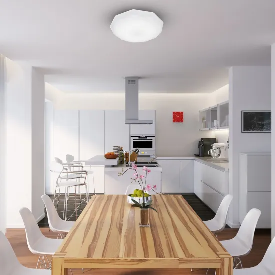 Milagro Hex fehér LED mennyezeti lámpa (MIL-EK76189) LED 1 izzós IP20