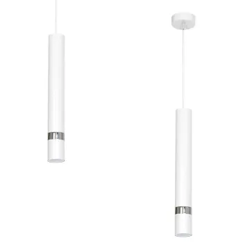 Milagro Joker króm-fehér függesztett spotlámpa (MIL-MLP1347) GU10 1 izzós IP20