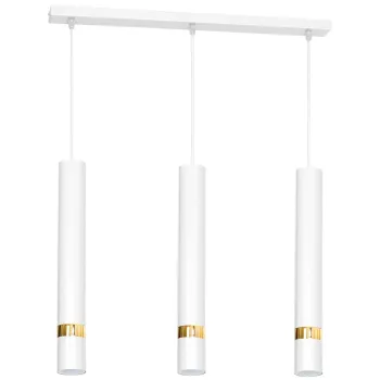 Milagro Joker fehér-arany függesztett spotlámpa (MIL-MLP6082) GU10 3 izzós IP20