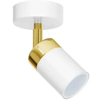 Milagro Joker fehér-arany mennyezeti spotlámpa (MIL-MLP6128) GU10 1 izzós IP20