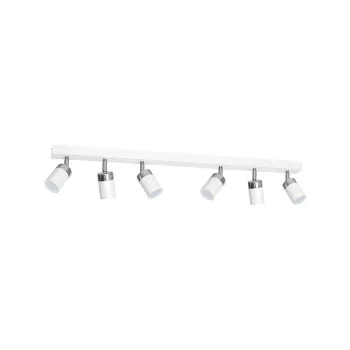 Milagro Joker króm-fehér mennyezeti spotlámpa (MIL-MLP908) GU10 6 izzós IP20