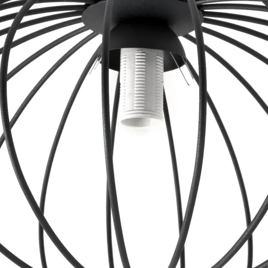 Milagro Kronos Black fekete-fehér függesztett lámpa (MIL-MLP4422) E14 1 izzós IP20