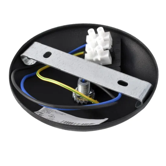 Milagro Kronos Black fekete-fehér függesztett lámpa (MIL-MLP4422) E14 1 izzós IP20