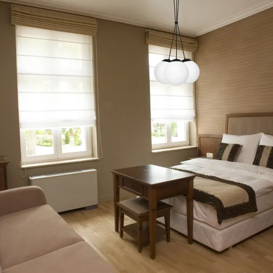 Milagro Lima fekete-fehér függesztett lámpa (MIL-MLP6523) E14 3 izzós IP20