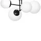 Milagro Lima fekete-fehér mennyezeti lámpa (MIL-MLP6527) E14 4 izzós IP20