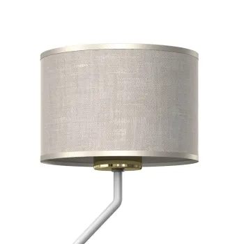 Milagro Lino fehér fali lámpa (MIL-MLP7494) E27+LED 2 izzós IP20