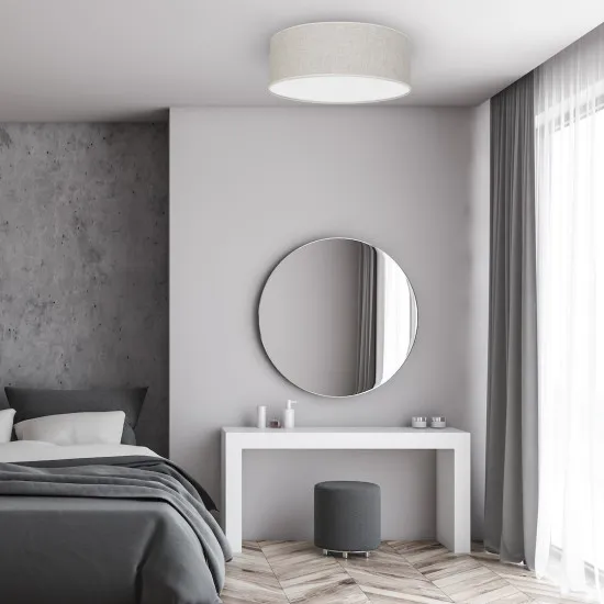 Milagro Lino fehér mennyezeti lámpa (MIL-MLP7499) E27 1 izzós IP20