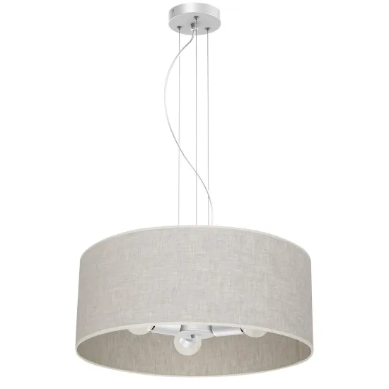 Milagro Lino fehér függesztett lámpa (MIL-MLP7501) E27 1 izzós IP20