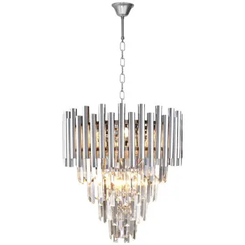 Milagro Madison króm kristály csillár (MIL-ML5991) E14 9 izzós IP20