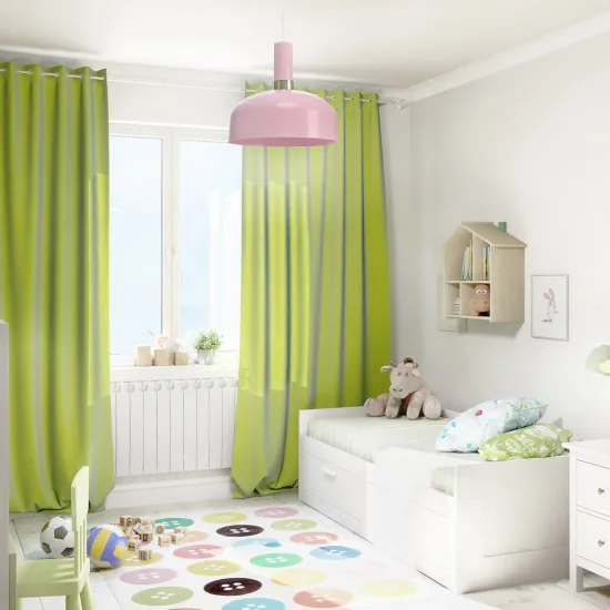 Milagro Malmo rózsaszín függesztett lámpa (MIL-MLP6199) E27 1 izzós IP20