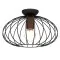 Milagro Meridano fekete-barna mennyezeti lámpa (MIL-MLP7958) E27 1 izzós IP20