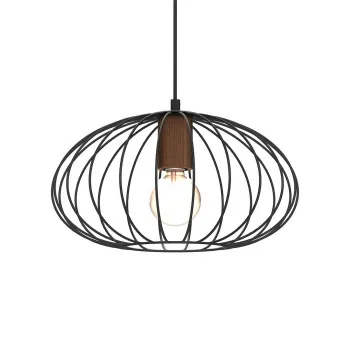 Milagro Meridano fekete-barna függesztett lámpa (MIL-MLP7959) E27 1 izzós IP20