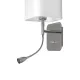 Milagro Napoli fehér-króm fali lámpa (MIL-ML63600) E27+LED 2 izzós IP20