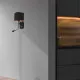 Milagro Napoli fekete fali lámpa (MIL-ML6366) E27+LED 2 izzós IP20