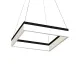 Milagro Nero fekete LED függesztett lámpa (MIL-ML081) LED 1 izzós IP20