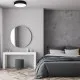 Milagro Ohio fekete LED mennyezeti lámpa (MIL-ML3832) LED 1 izzós IP20