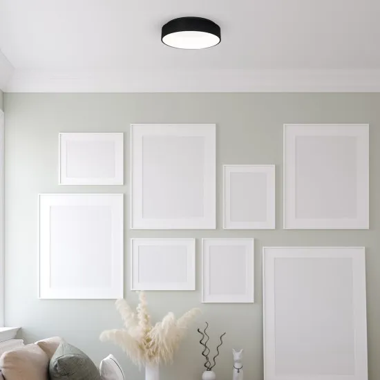 Milagro Ohio fekete LED mennyezeti lámpa (MIL-ML3832) LED 1 izzós IP20