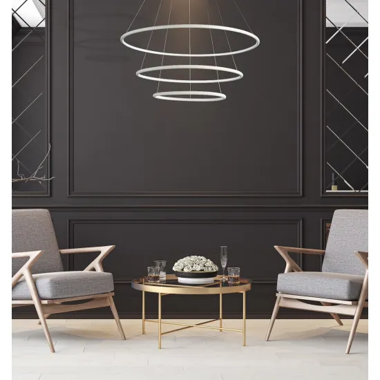 Milagro Orion fekete LED függesztett lámpa (MIL-ML503) LED 1 izzós IP20