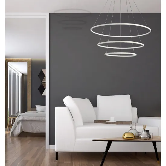 Milagro Orion fekete LED függesztett lámpa (MIL-ML503) LED 1 izzós IP20