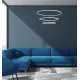 Milagro Orion fekete LED függesztett lámpa (MIL-ML503) LED 1 izzós IP20