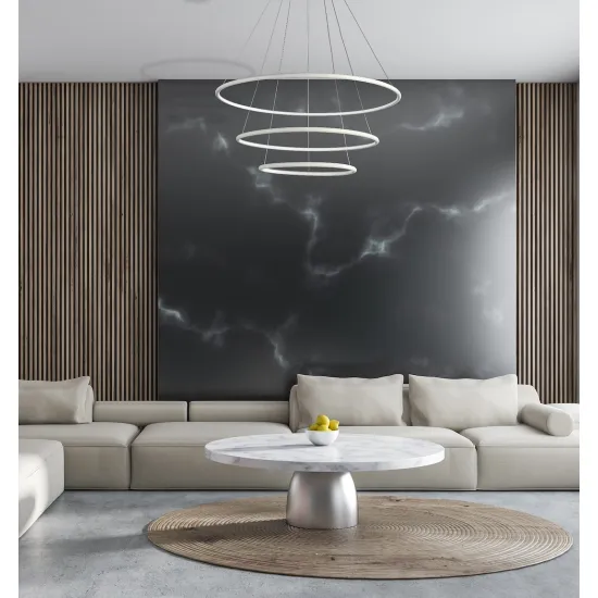 Milagro Orion fekete LED függesztett lámpa (MIL-ML503) LED 1 izzós IP20