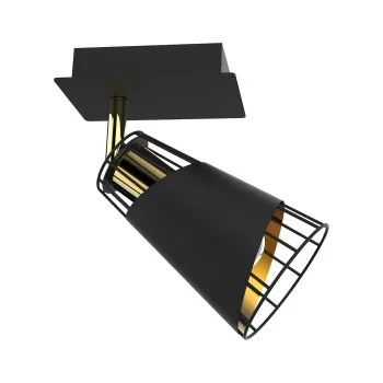 Milagro Rick arany-fekete mennyezeti spotlámpa (MIL-ML5565) E14 1 izzós IP20