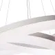 Milagro Ring fehér távirányítós LED függesztett lámpa (MIL-ML065) LED 1 izzós IP20