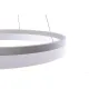 Milagro Ring fehér LED függesztett lámpa (MIL-ML066) LED 1 izzós IP20