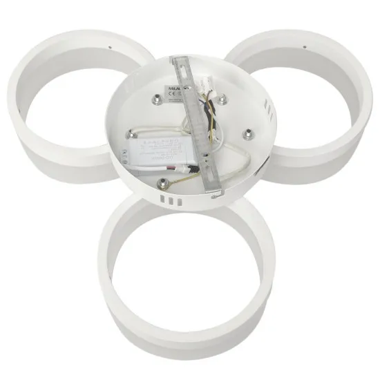 Milagro Ring fehér LED mennyezeti lámpa (MIL-ML166) LED 1 izzós IP20