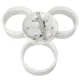Milagro Ring fehér LED mennyezeti lámpa (MIL-ML166) LED 1 izzós IP20