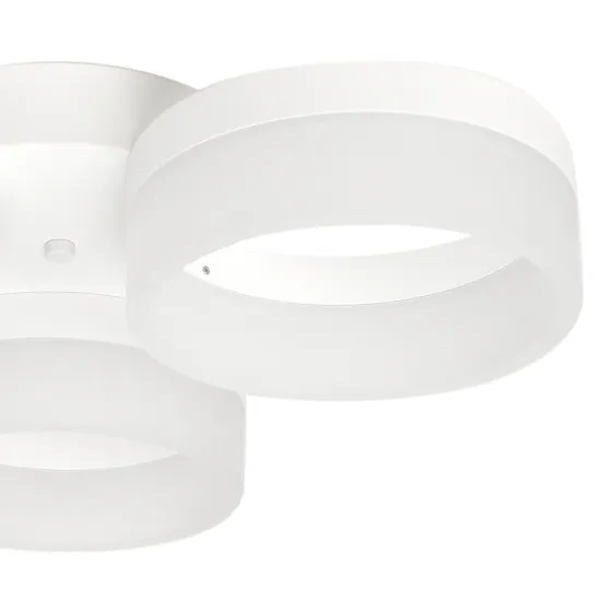 Milagro Ring fehér LED mennyezeti lámpa (MIL-ML166) LED 1 izzós IP20