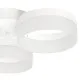 Milagro Ring fehér LED mennyezeti lámpa (MIL-ML166) LED 1 izzós IP20