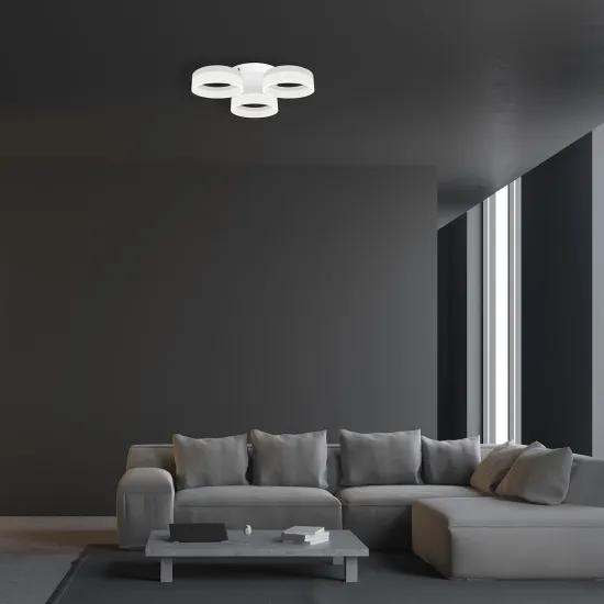 Milagro Ring fehér LED mennyezeti lámpa (MIL-ML166) LED 1 izzós IP20