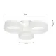 Milagro Ring fehér LED mennyezeti lámpa (MIL-ML166) LED 1 izzós IP20
