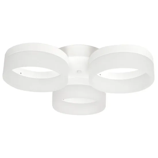 Milagro Ring fehér LED mennyezeti lámpa (MIL-ML166) LED 1 izzós IP20