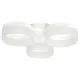 Milagro Ring fehér LED mennyezeti lámpa (MIL-ML166) LED 1 izzós IP20
