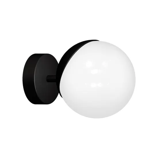 Milagro Sfera fekete-fehér fali lámpa (MIL-MLP8854) E14 1 izzós IP20