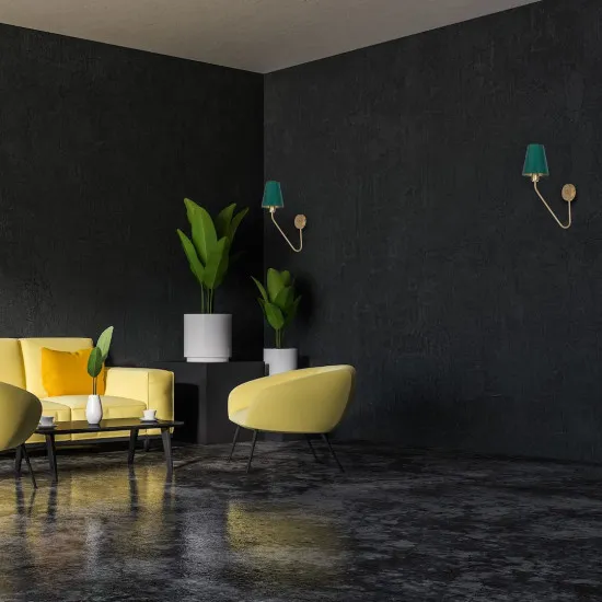 Milagro Victoria arany-zöld fali lámpa (MIL-MLP4906) E27 1 izzós IP20