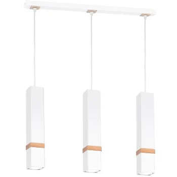 Milagro Vidar fehér-barna függesztett spotlámpa (MIL-MLP5409) GU10 3 izzós IP20