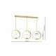 Milagro Vienna arany-fehér függesztett lámpa (MIL-MLP5574) E14 3 izzós IP20