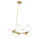Milagro Vienna arany-fehér függesztett lámpa (MIL-MLP5577) E14 5 izzós IP20