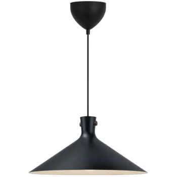 Nordlux Dorina fekete függesztett lámpa (NOR-2512143003) E27 1 izzós IP20