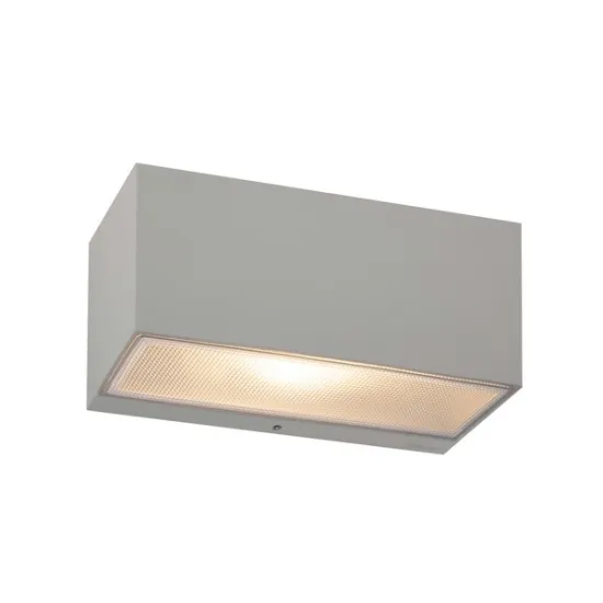 Norlys Asker Big króm LED kültéri fali lámpa (NO-1306AL) LED 1 izzós IP65