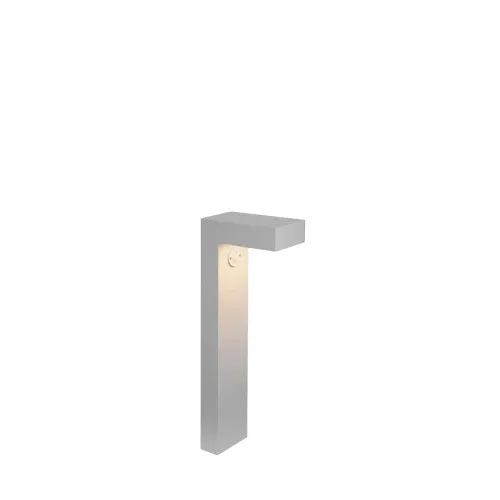 Norlys Asker Bollard matt króm LED kültéri állólámpa (NO-1336AL) LED 1 izzós IP65