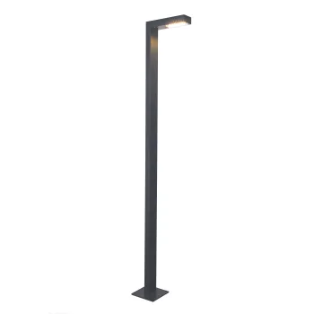 Norlys Asker Pole grafit LED kültéri állólámpa (NO-5228GR) LED 1 izzós IP65