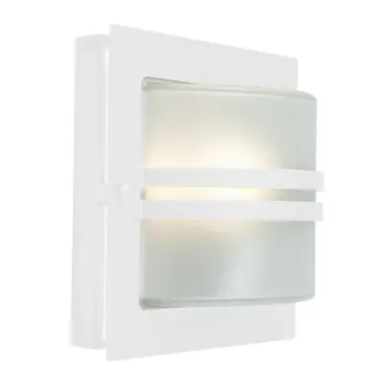 Norlys Bern fekete-átlátszó kültéri fali lámpa (NO-651B) E27 1 izzós IP54